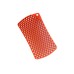 2PCS White and Red Silicone Hollow Dish Washing Sponge Scrubber Cleaning Brush Set