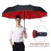 Fully Automatic Double Layer Umbrella Wind-Resistant Design Enhanced Durability with Metal and Fiber Medium Size Water Resistant Available in Multiple Colors