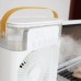 Portable Air Conditioner USB Handle Evaporative Air Cooler Cooling Fan with 3 Speeds / 5 Humidifier Misting Hole / 7 Colors Light For Home Office Travelling