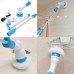 Rechargeable Bathtub Tiles Power Floor Cleaner Brush Cordless Handle Telescopic Cleaning Mops Tools With 3 Replaceable Brush Heads