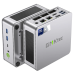 GMKtec K9 Intel Core Ultra 125H 14 Cores 18 Threads Mini PC 16GB/32GB DDR5 RAM 1TB SSD 4K Triple Output WIFI6 BT5.2 HD Type-C Dual 2.5G LAN Windows 11 Pro Mini Computer Desktop PC