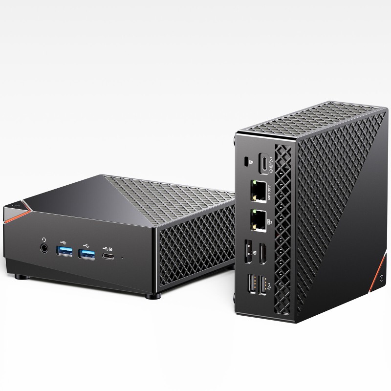 T-BAO MN57U AMD Ryzen 7 5700U 16GB DDR4 RAM 512GB SSD Mini PC Windows 11 WiFi 6 HD Type-C 4K Triple Display Mini Computer Desktop PC