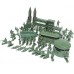 56PCS 5CM  Military Soldiers Set Kit Figures Accessories Model For Kids Children Christmas Gift Toys