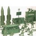 56PCS 5CM  Military Soldiers Set Kit Figures Accessories Model For Kids Children Christmas Gift Toys