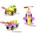 Rubber Powered Racing Car Plane Steamship Educational Toys