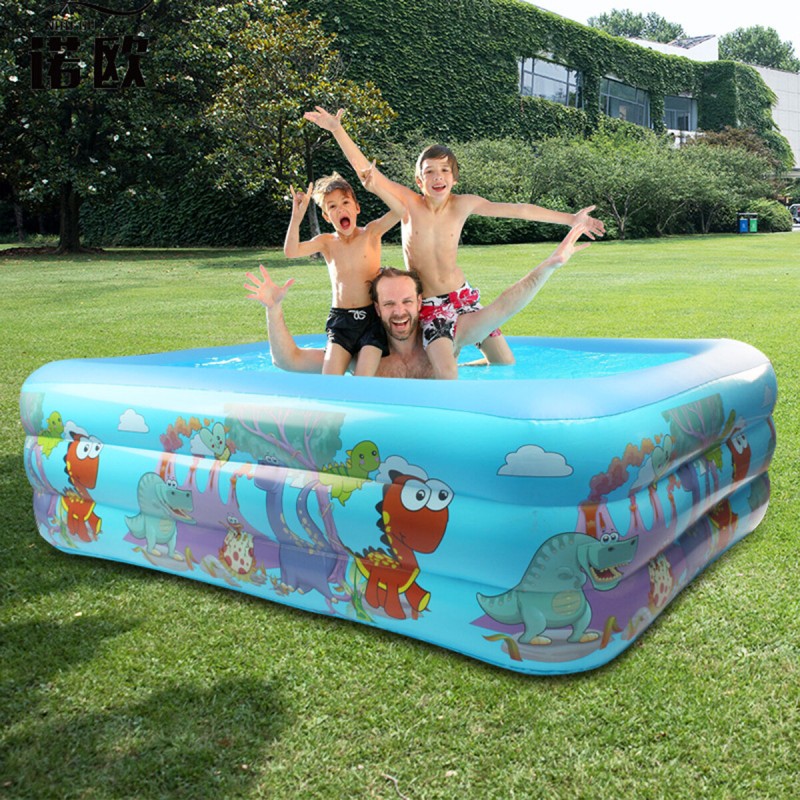 120/130/150cm Children Swimming Pool Bathing Tub Baby Toddler Paddling Inflatable Swimming Pool Kids