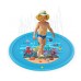 67inch Splash Water Play Mat Sprinkle Splash Play Mat Toy for Outdoor Swimming Beach Lawn Inflatable Sprinkler Pad for Kids