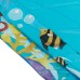 67inch Splash Water Play Mat Sprinkle Splash Play Mat Toy for Outdoor Swimming Beach Lawn Inflatable Sprinkler Pad for Kids