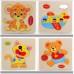 Baby Kid Children Lovely Animal Fruit Vehicle Wooden Early Learning Educational Puzzle Toy