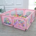 Bioby 1.5X1.5M Children's Playground furniture Baby Playpen Bed Barriers Safety Modular Folding Baby Park Baby Crib Ball Pool Accessories