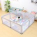 Bioby 1.5X1.5M Children's Playground furniture Baby Playpen Bed Barriers Safety Modular Folding Baby Park Baby Crib Ball Pool Accessories