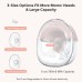 Bioby 3 Modes & 12 Levels Wearable Breast Pump Hands Free Breast Pump with LCD Display - 2Pieces