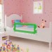 Children's bed rails 2 pcs 102x42 cm green