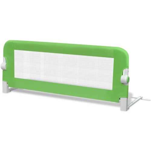 Children's bed rails 2 pcs 102x42 cm green