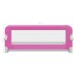 Children's bed rails 2 pcs 102x42 cm pink