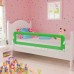 Children's bed rails 2 pcs 150x42 cm green