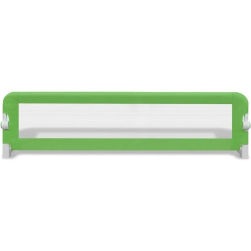 Children's bed rails 2 pcs 150x42 cm green