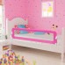 Children's bed rails 2 pcs 150x42 cm pink