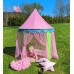 Children Kids Teepee Play Tent Princess Castle Girls Playhouse Indoor