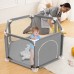 Comomy 6 Sided Baby Playpen for Babies Baby Playard Infants Toddler 6 Panels Safety Folding Indoor Outdoor Kids Play Pens Baby Fence Game Toy Pool Tent