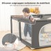 Comomy Large Baby Playpen Play Yard Portable Indoor Outdoor Gate Kids Activity Baby Fence