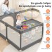 Comomy Large Baby Playpen Play Yard Portable Indoor Outdoor Gate Kids Activity Baby Fence