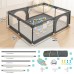 Comomy Large Baby Playpen Play Yard Portable Indoor Outdoor Gate Kids Activity Baby Fence