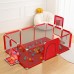 Comomy Playpen 180 x 122 cm for Baby Playpen Foldable Safety Barrier Play Tent Playpen Baby Portable Baby Cradle