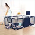 Comomy Playpen 180 x 122 cm for Baby Playpen Foldable Safety Barrier Play Tent Playpen Baby Portable Baby Cradle