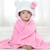 Cute Animal Cartoon Baby Infant Wrap Parisarc Soft Flannel Blanket Quilt Bathrobe