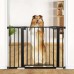 KINGSO Baby Gate Baby Fences Kids Play Gate Large Pet Gate with Swing Door For Doorway Stairs