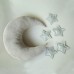 Newborn Photography Props Moon-shape Pillows With Stars Full-moon Baby Photo Shoot Accessories Posing Props Creative Props