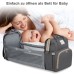 Portable Folding Mummy Bag Crib Multi-function Large-capacity Bag Baby Out-of-bed Backpack Waterproof