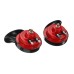 12V Loud Air Horn Waterproof High Low Dual Tone For Motorcycle Car Van Boat Siren Twin Lorry Red Black