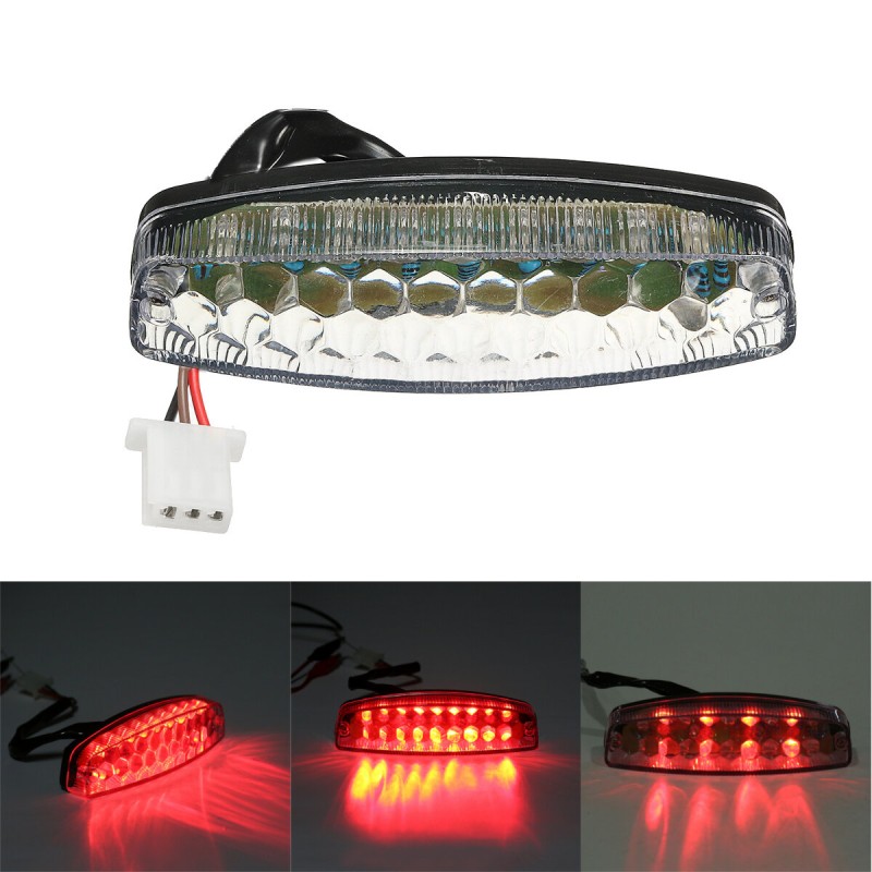 2pcs LED Rear Tail Brake Light For 50cc 70cc 110cc 125cc ATV Quad Kart TaoTao Sunl Chinese