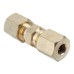 3/16 Inch OD Brass Compression Pipe fitting Connector Union Straight