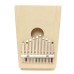 10 Tone Red/Natural Color Portable Wood Kalimba Thumb Piano Finger Percussion