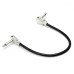 1PC Low Noise Guitar Effect Pedal Board Patch Cable Cord With Right Angle Plug