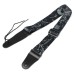 Guitar Strap Polyester Belt Electric Acoustic Bass Skull Punk Style