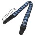 Guitar Strap Polyester Belt Electric Acoustic Bass Skull Punk Style