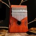 HLURU 17 Key Kalimba Finger Instrument Thumb Piano Song Book Stickers Kalimba Kit