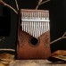 HLURU 17 Key Kalimba Finger Instrument Thumb Piano Song Book Stickers Kalimba Kit