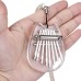 Muspor Portable Thumb Piano Crystal Mini Kalimba Instrument 8 Keys Mini Thumb Piano Musical Instrument For Beginner Music Accessories