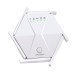 1200Mbps Wifi Repeater Wireless Extender Signal Booster 2.4G/5G Dual-band Long Range Network Amplifier with 6 Antennas