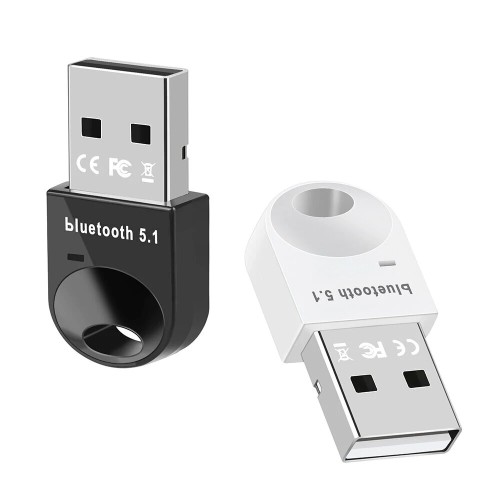 USB Bluetooth 5.1 Adapter Mini Wireless Bluetooth Dongles Audio Receiver Transmitter Supports Win8.1/10/11 win7