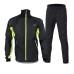 ARSUXEO Winter Triple Composite Fleece Cycling Jersey Suit Set Waterproof Windbreaker Coat+Trousers Biking Supply