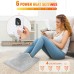 Electric Heated Foot Warmer 6 Temperature Setting Intelligent Quick Heating Washable Pad for Men Women