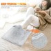 Electric Heated Foot Warmer 6 Temperature Setting Intelligent Quick Heating Washable Pad for Men Women