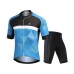 XINTOWN Mens Cycling Short Sleeve Suits Bicycle Shorts Quick Dry Breathable Wicking Summer Cycling Clothing