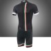 XINTOWN Mens Cycling Short Sleeve Suits Bicycle Shorts Sports Quick Dry Breathable Wicking Summer Cycling Clothing